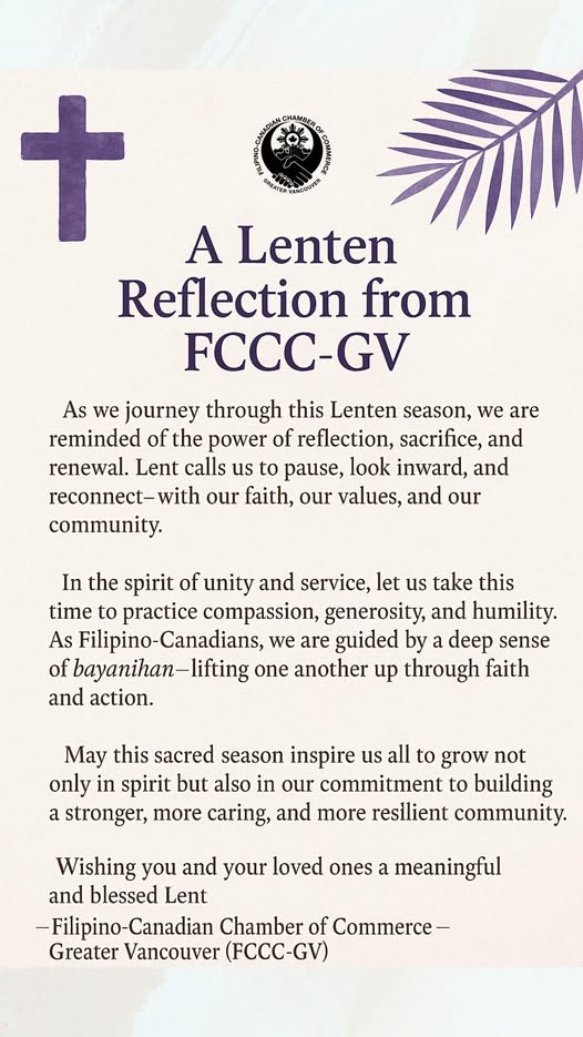 A Lenten Reflection on Compassion and Community from FCCC-GV